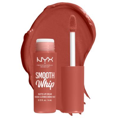 NYX Professional Makeup Smooth Whip Matte Lip Cream Šminka za ženske 4 ml Odtenek 07 Pushin Cushion