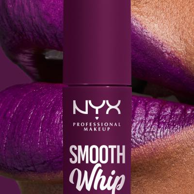 NYX Professional Makeup Smooth Whip Matte Lip Cream Šminka za ženske 4 ml Odtenek 11 Berry Bed Sheets