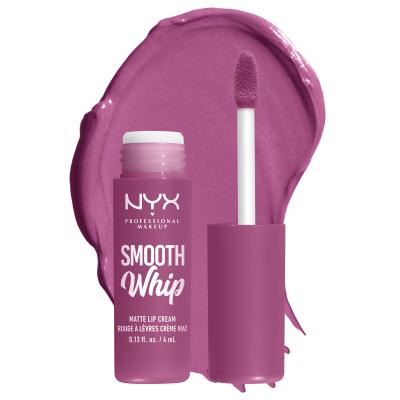 NYX Professional Makeup Smooth Whip Matte Lip Cream Šminka za ženske 4 ml Odtenek 19 Snuggle Sesh