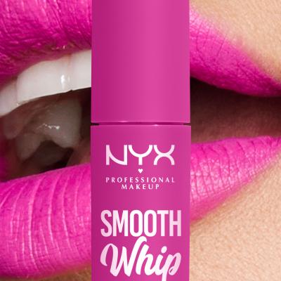 NYX Professional Makeup Smooth Whip Matte Lip Cream Šminka za ženske 4 ml Odtenek 20 Pom Pom