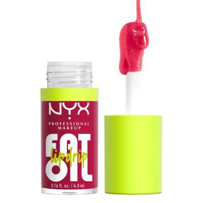 NYX Professional Makeup Fat Oil Lip Drip Olje za ustnice za ženske 4,8 ml Odtenek 05 Newsfeed