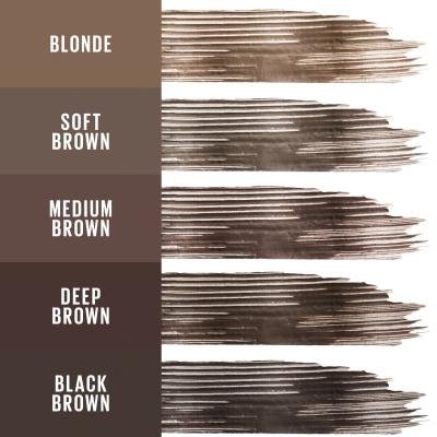 Maybelline Tattoo Brow 36H Styling Gel Gel za obrvi za ženske 6 ml Odtenek 255 Soft Brown