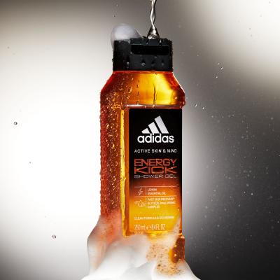 Adidas Energy Kick New Clean &amp; Hydrating Gel za prhanje za moške 250 ml
