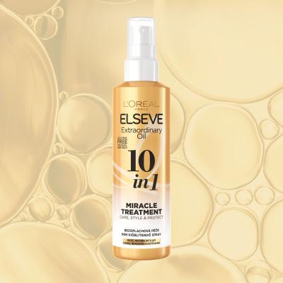 L&#039;Oréal Paris Elseve Extraordinary Oil 10in1 Miracle Treatment Olje za lase za ženske 150 ml