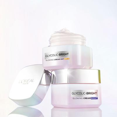 L&#039;Oréal Paris Glycolic-Bright Glowing Cream Day SPF17 Dnevna krema za obraz za ženske 50 ml