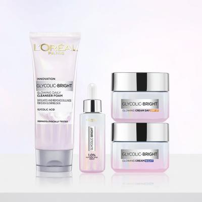 L&#039;Oréal Paris Glycolic-Bright Glowing Cream Day SPF17 Dnevna krema za obraz za ženske 50 ml