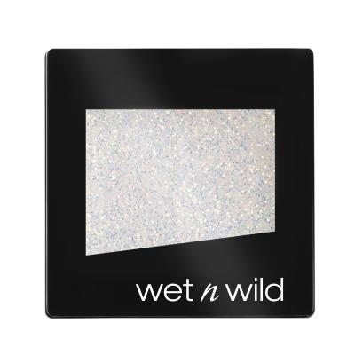 Wet n Wild Color Icon Glitter Single Senčilo za oči za ženske 1,4 g Odtenek Bleached