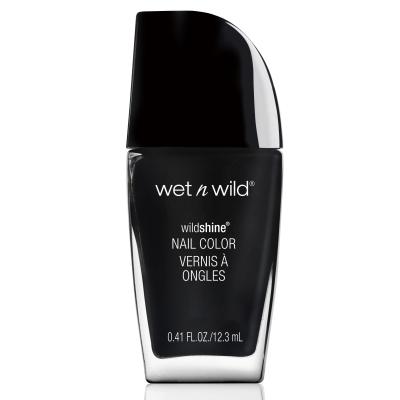 Wet n Wild Wildshine Lak za nohte za ženske 12,3 ml Odtenek E485D Black Creme