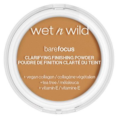 Wet n Wild Bare Focus Clarifying Finishing Powder Puder v prahu za ženske 6 g Odtenek Medium-Tan