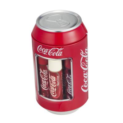 Lip Smacker Coca-Cola Can Collection Darilni set balzam za ustnice 6 x 4 g + pločevinasta škatlica