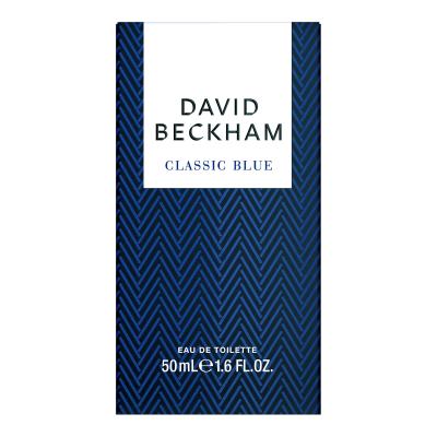 David Beckham Classic Blue Toaletna voda za moške 50 ml
