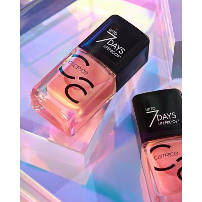 Catrice Iconails Lak za nohte za ženske 10,5 ml Odtenek 147 Glitter N&#039; Rosé