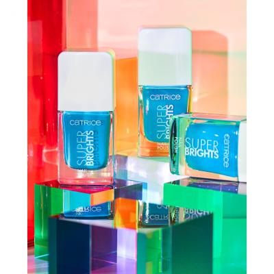 Catrice Super Brights Nail Polish Lak za nohte za ženske 10,5 ml Odtenek 020 Splish Splash