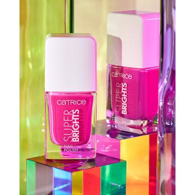 Catrice Super Brights Nail Polish Lak za nohte za ženske 10,5 ml Odtenek 040 Dragonfruit Popsicle