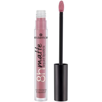 Essence 8h Matte Liquid Lipstick Šminka za ženske 2,5 ml Odtenek 06 Cool Mauve