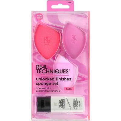 Real Techniques Unlocked Finishes Sponge Set Aplikator za ličenje za ženske Set