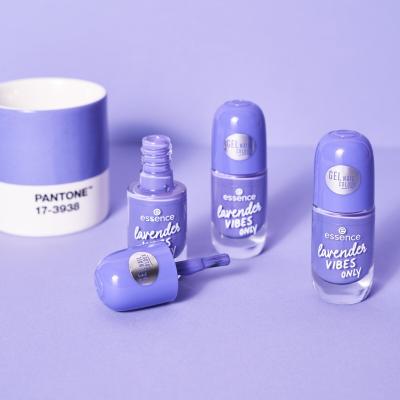 Essence Gel Nail Colour Lak za nohte za ženske 8 ml Odtenek 45 Lavender Vibes Only