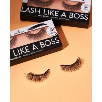 Essence Lash Like a Boss 03 Unique False Lashes Umetne trepalnice za ženske 1 kos