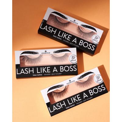 Essence Lash Like a Boss 03 Unique False Lashes Umetne trepalnice za ženske 1 kos