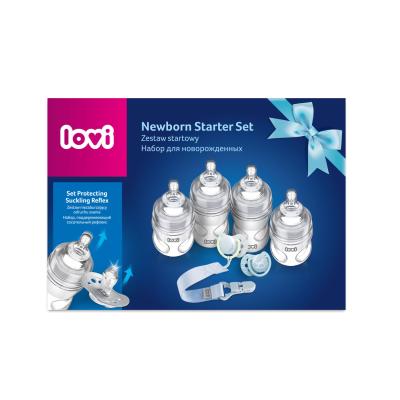 LOVI Newborn Starter Set Boy Otroška steklenička za otroke Set