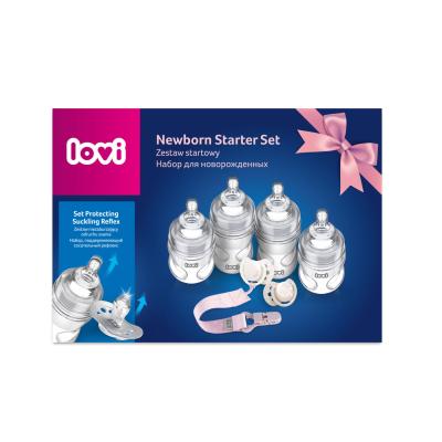 LOVI Newborn Starter Set Girl Otroška steklenička za otroke Set