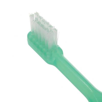 Canpol babies Baby Toothbrush Trainer Set Darilni set masažna ščetka 1 kos + gumijasta ščetka za čiščenje prvih zob 1 kos + zobna ščetka 1 kos