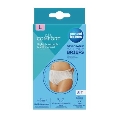 Canpol babies Air Comfort Disposable Maternity Briefs L Poporodne hlačke za ženske 5 kos