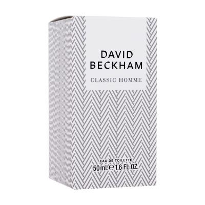 David Beckham Classic Homme Toaletna voda za moške 50 ml