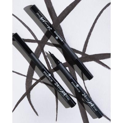 Essence 24Ever Ink Liner Črtalo za oči za ženske 1,2 ml Odtenek Intense Black