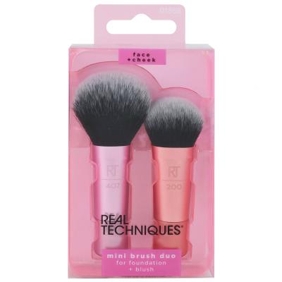 Real Techniques Brushes Mini Brush Duo Čopič za ličenje za ženske Set