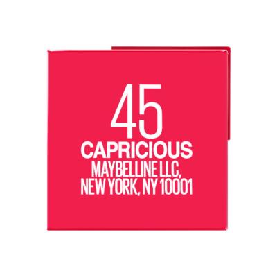Maybelline Superstay Vinyl Ink Liquid Šminka za ženske 4,2 ml Odtenek 45 Capricious