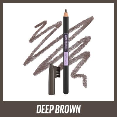 Maybelline Express Brow Shaping Pencil Svinčnik za obrvi za ženske 4,3 g Odtenek 05 Deep Brown