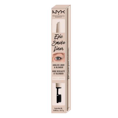NYX Professional Makeup Epic Smoke Liner Svinčnik za oči za ženske 0,17 g Odtenek 01 White Smoke