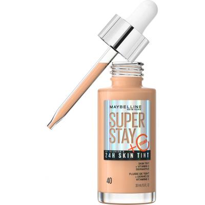 Maybelline Superstay 24H Skin Tint + Vitamin C Puder za ženske 30 ml Odtenek 40