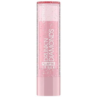 Catrice Drunk&#039;n Diamonds Plumping Lip Balm Balzam za ustnice za ženske 3,5 g Odtenek 010 Guilty Treasure