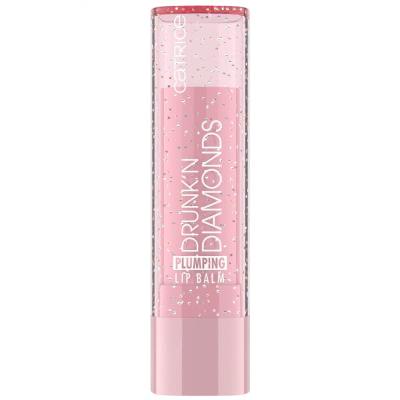 Catrice Drunk&#039;n Diamonds Plumping Lip Balm Balzam za ustnice za ženske 3,5 g Odtenek 030 I Couln&#039;t Caratless