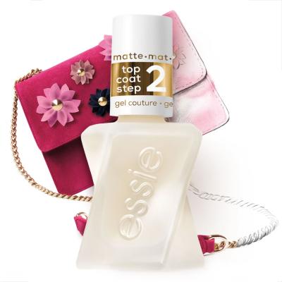 Essie Gel Couture Top Coat Lak za nohte za ženske 13,5 ml Odtenek Matte