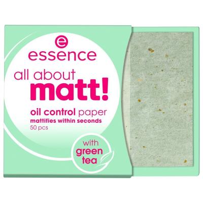 Essence All About Matt! Oil Control Paper Puder za ženske 50 kos