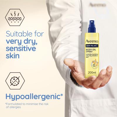 Aveeno Skin Relief Body Oil Spray Olje za telo 200 ml