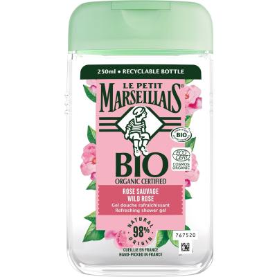 Le Petit Marseillais Bio Organic Certified Wild Rose Refreshing Shower Gel Gel za prhanje 250 ml