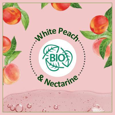 Le Petit Marseillais Extra Gentle Shower Gel Organic White Peach &amp; Organic Nectarine Gel za prhanje 400 ml