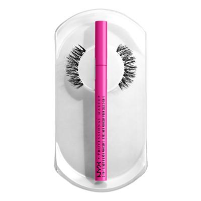 NYX Professional Makeup Jumbo Lash! Longwear False Lash System Fringe Glam Kit Umetne trepalnice za ženske 1 kos