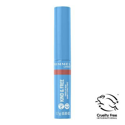 Rimmel London Kind &amp; Free Tinted Lip Balm Balzam za ustnice za ženske 4 g Odtenek 002 Natural Apricot