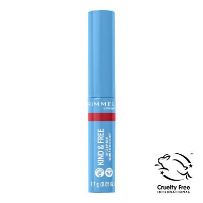 Rimmel London Kind &amp; Free Tinted Lip Balm Balzam za ustnice za ženske 4 g Odtenek 005 Turbo Red