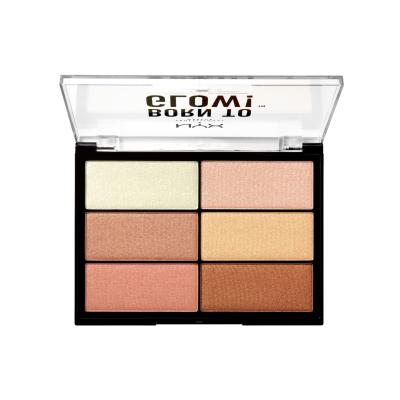 NYX Professional Makeup Born To Glow Highlighting Palette Osvetljevalec za ženske 28,8 g