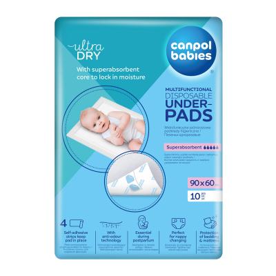 Canpol babies Ultra Dry Multifunctional Disposable Underpads Previjalna podloga za ženske 10 kos
