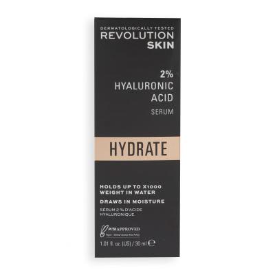 Revolution Skincare Hydrate 2% Hyaluronic Acid Serum Serum za obraz za ženske 30 ml