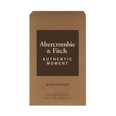 Abercrombie &amp; Fitch Authentic Moment Toaletna voda za moške 100 ml