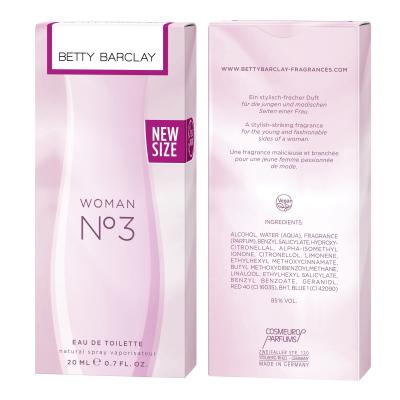 Betty Barclay Woman N°3 Toaletna voda za ženske 20 ml