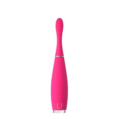 Foreo ISSA™ Mini 2 Silicone Sonic Sonična zobna ščetka 1 kos Odtenek Wild Strawberry